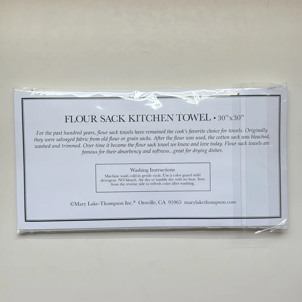 Flour Sack Kitchen Towel - Picture 2 of 2